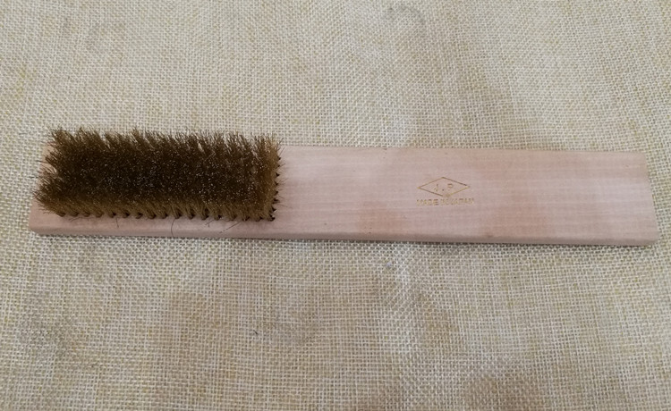 High quality pure copper brush 8 rows of copper wire brush wire brush Jewelry equipment gold tools