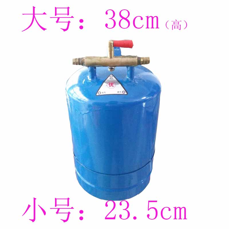 Extra-large oil pot Double-tube oil tank can be used with air pump gold and silver copper jewelry welding gasoline pot gold playing tools