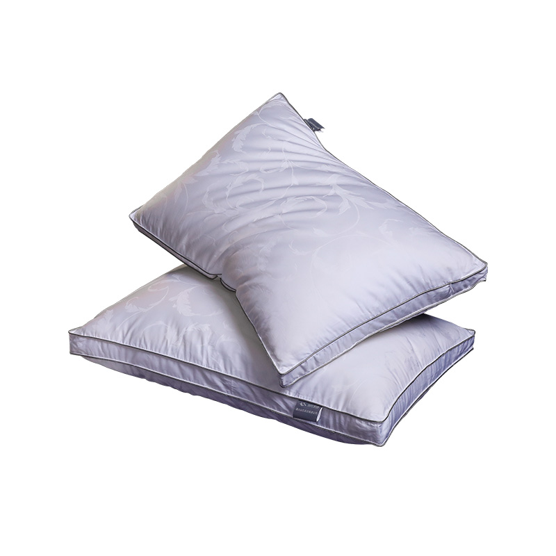 5 star hotel to the dignified silk pillow 100 pure cotton satin and laced pillow core low pillow - pillow - spine