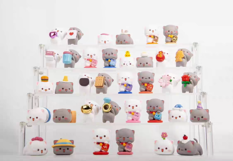 【In Stock】Authentic In-Stock Peach Cat Gray Gray's Sweet Little Universe Series Cute Blind Box Bag Adorable