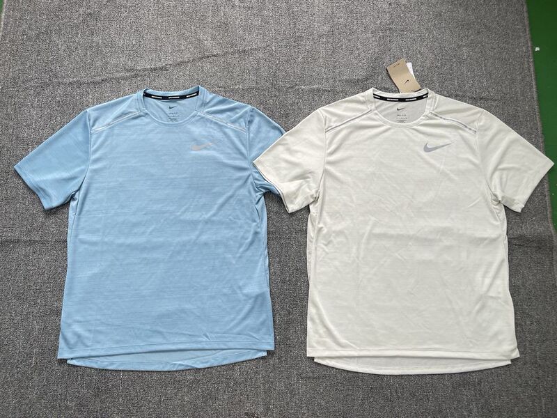 Nike Men's Summer Sports Running Training Quick-Drying Breathable Round Neck Short-Sleeved T-Shirt Aj7566-010