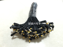 Black bold lengthened power supply DC connector 5521 tuning fork DC male wire monitoring power cord male connector