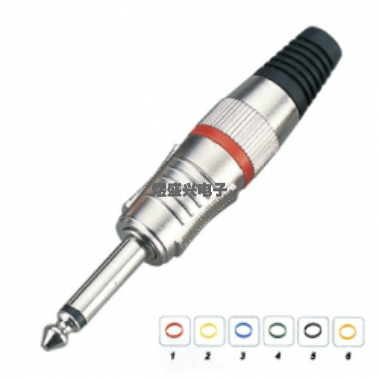 Large diacore 6 5 plugs 6 5mm welded joints stereo single track microphone tone sound box sound box plug