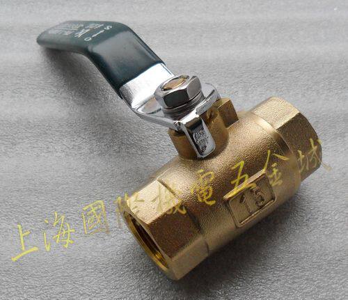 Type 201A (special) Yongde letter copper ball valve 4 points -2 inch thickened Yondersen valve ball valve Full copper
