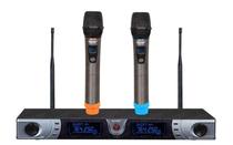 HTDZ Haitian HT-77A dual handheld wireless microphone UHF segment 200 channel frequency conversion K song host