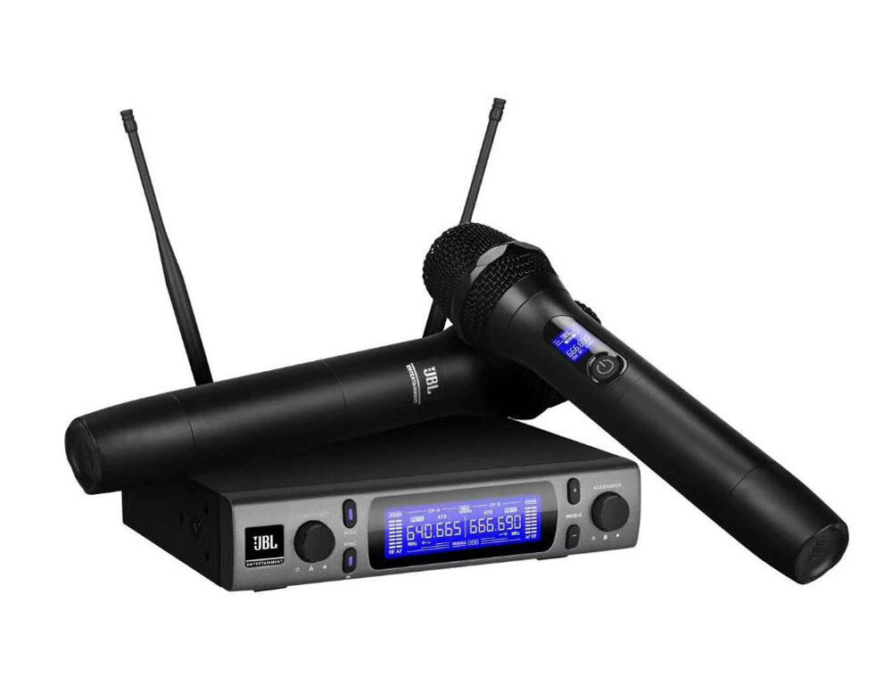 JBL VM300 VM200 one-to-two U-segment variable frequency wireless microphone tailored for KTV entertainment clubs