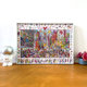 Aluminum Alloy Solid Wood Photo Frame 1000-Piece Times Square Puzzle 70X50 Special Photo Frame