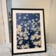 SOULPUZZ Magnolia Blossoms 500 piece puzzle frame 35x50cm cardboard blank frame mounting