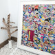 1000 piece puzzle frame 51x73.5 Murakami Takashi Sunflower Doraemon Doraemon puzzle with white edge framing