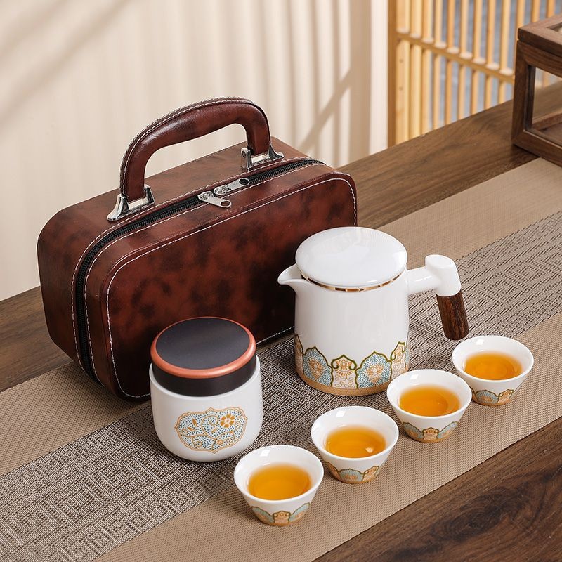 High-end travel tea set 0423