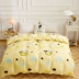 100% cotton một mảnh sinh viên chăn phim hoạt hình bông đơn twill 1.5x200 1.8 giường đôi 200x230 - Quilt Covers 	bộ chăn phao ga gối Quilt Covers