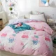 100% cotton một mảnh sinh viên chăn phim hoạt hình bông đơn twill 1.5x200 1.8 giường đôi 200x230 - Quilt Covers