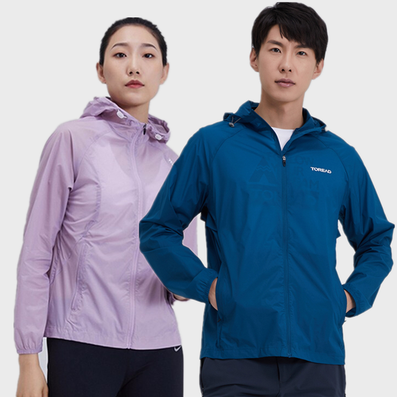 Pathfinder sunscreen for male and female style spring and summer outdoor anti-UV breathable skin coat TAEI81197 82198