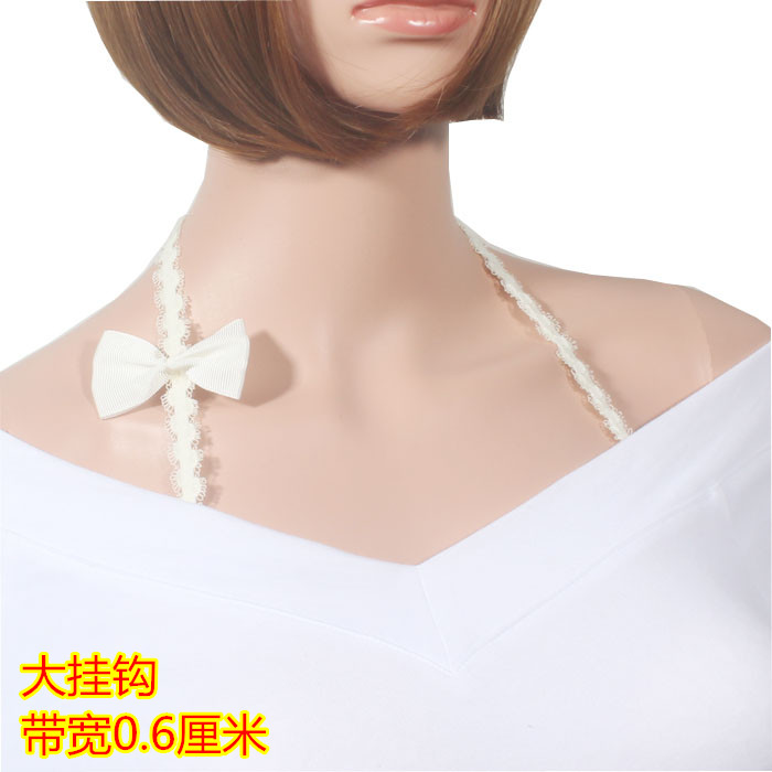 2 nhận 1 nữ treo cổ hoang dã dây đeo vai đẹp trở lại gợi cảm chống trượt đồ lót vô hình ren rỗng dây đeo chéo đồ lót phụ nữ