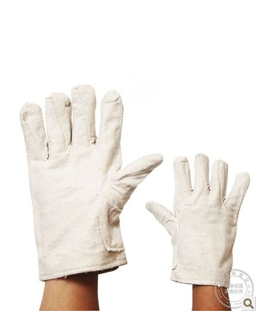 3-by 3 canvas thickened with increased mechanical steel construction non-slip abrasion-proof welding and removal protective labor protection work gloves