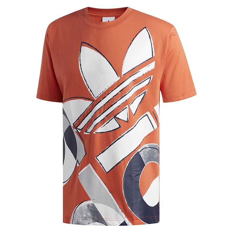 Adidas adidas 19 áo thun mới giản dị clover áo sơ mi nam tay ngắn DV3286 DV1562 DU8145 - Áo phông thể thao áo phông lining