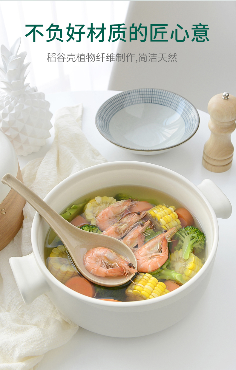 Muỗng gạo, gạo không dính, xẻng gạo, nồi cơm điện, thìa gạo, xẻng gỗ, thìa gia dụng, bộ dụng cụ nhà bếp - Phòng bếp chảo sâu lòng