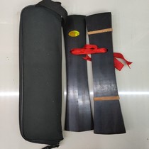 Professional Black Honolulu Wooden Clapper Drama Peking Opera Peking Opera Professional Handboard Louder board Three-block percussion instrument