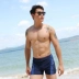 Đồ bơi nam boxer năm điểm phòng thủ nhanh khô đồ bơi người lớn suối nước nóng lỏng đồ bơi chuyên nghiệp - Nam bơi đầm Nam bơi đầm