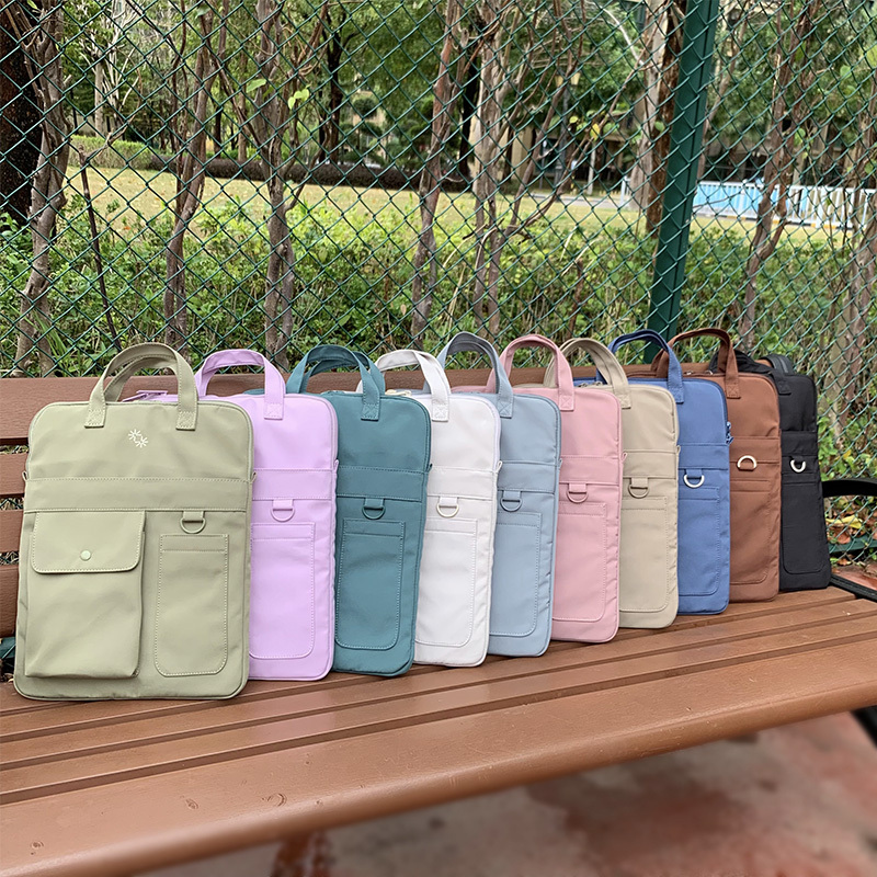 Laptop Shoulder Bag for Women 2025 New Multi-Compartment Handbag Large Capacity Crossbody Bag Commuter Bag for Men