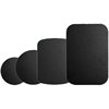 Pure Black Magnetic Sheet Car Navigation Magnetic Phone Holder Suction Cup Metal Patch Back Sticker Anti-Scratch Adhesive Iron Sheet