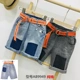 Quần short denim bé trai 2019 hè trẻ em Phiên bản Hàn Quốc của quần denim trẻ em nước ngoài mùa hè quần năm quần bé - Quần jean