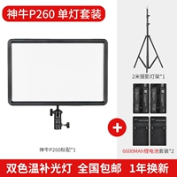 Стандартная одиночная лампа + подставка для лампы длиной 2 м + зарядное устройство на 6600 мАч