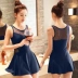 Áo tắm nữ bảo thủ che bụng gợi cảm kiểu váy một mảnh quần hot mùa xuân Hàn Quốc đã mỏng 2017 đồ bơi nữ mới - Bộ đồ bơi One Piece đồ bơi liền thân Bộ đồ bơi One Piece