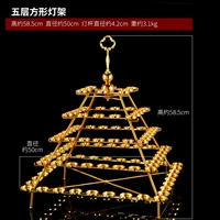 Пять -слойные квадратные пластины (108 стаканов)