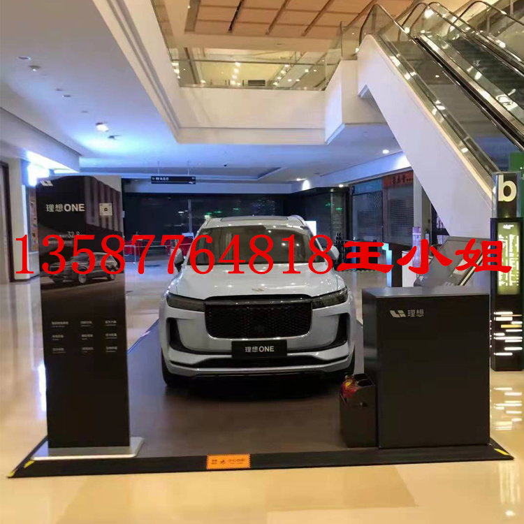 65 Mercedes Benz steel baked lacquered glass car exhibition ground 4s shop auto booth shopping mall tour car booth dedicated