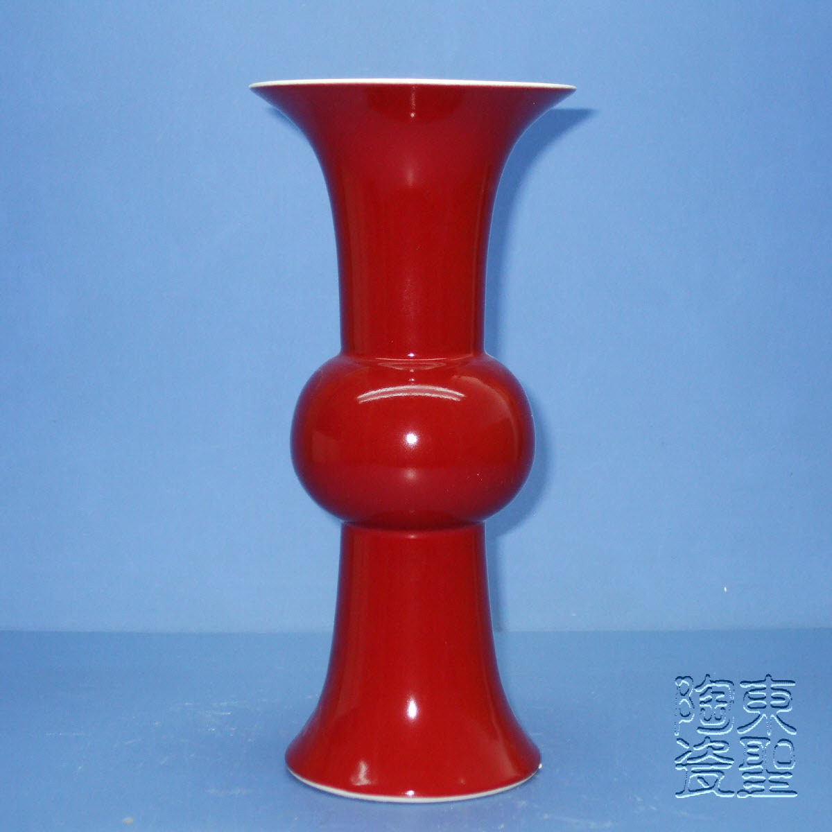 Red Glaze for flower bottles High temperature red glaze vase Single color glazed antique vase antique porcelain Jingdezhen Ceramic