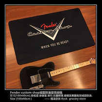 Fender Fanta electric guitar carpet rock carpet mat recording studio rehearsal room piano line