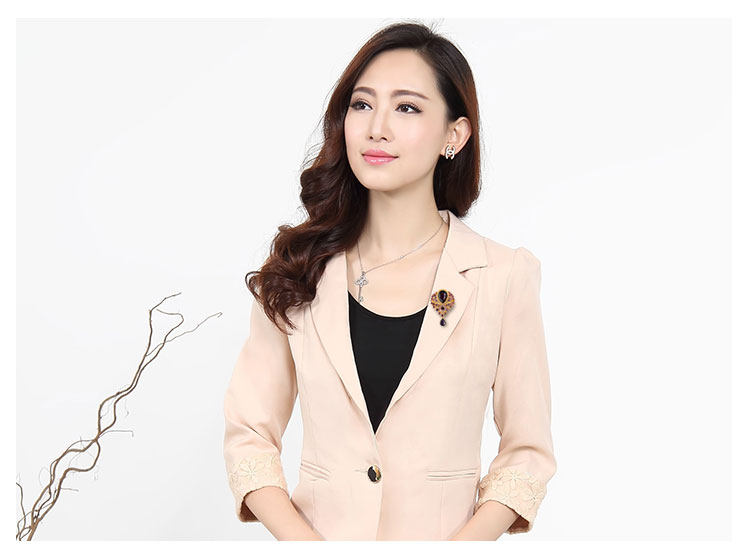 Broche femme en Zircon diamant - Ref 1170701 Image 22