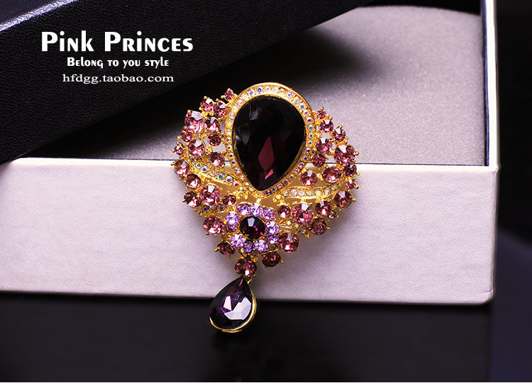 Broche femme en Zircon diamant - Ref 1170701 Image 28