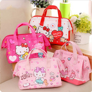hộp cơm cắm điện loại nào tốt Hello Kitty Creative Hộp ăn trưa Túi hoạt hình Túi tote dễ thương Túi Bento Gói Sinh viên di động Hộp cơm trưa không thấm nước - Hộp cơm điện sưởi ấm nồi ủ cơm văn phòng