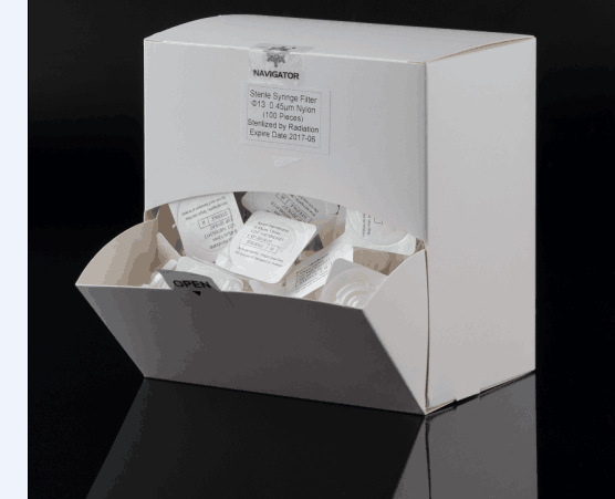 Disposable sterilized needle filter 13mm 0.22 0.45um water system MCE filter head