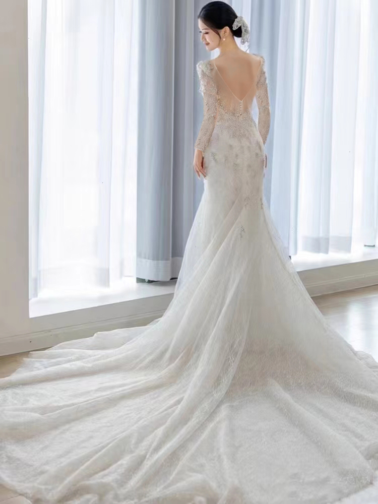 Retro advanced wedding dress,  Retro advanced wedding dress,