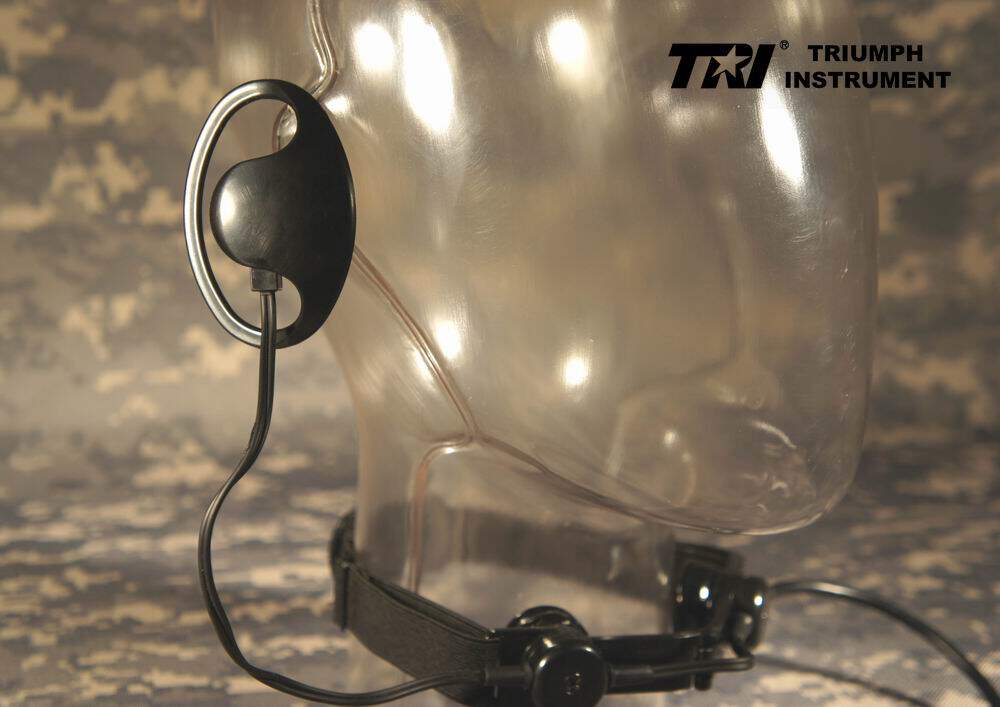 TRI LASH 1st generation tactical throat microphone throat shock hanging headset can be equipped with PTT recommended special radio