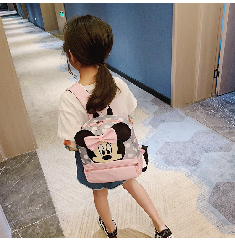 Phiên bản tiếng Hàn của ba lô bé mẫu giáo lớp nhỏ bé gái thời trang dễ thương Túi bé gái du lịch ba lô trẻ em thủy triều - Túi bé / Ba lô / Hành lý cặp đi học trẻ em