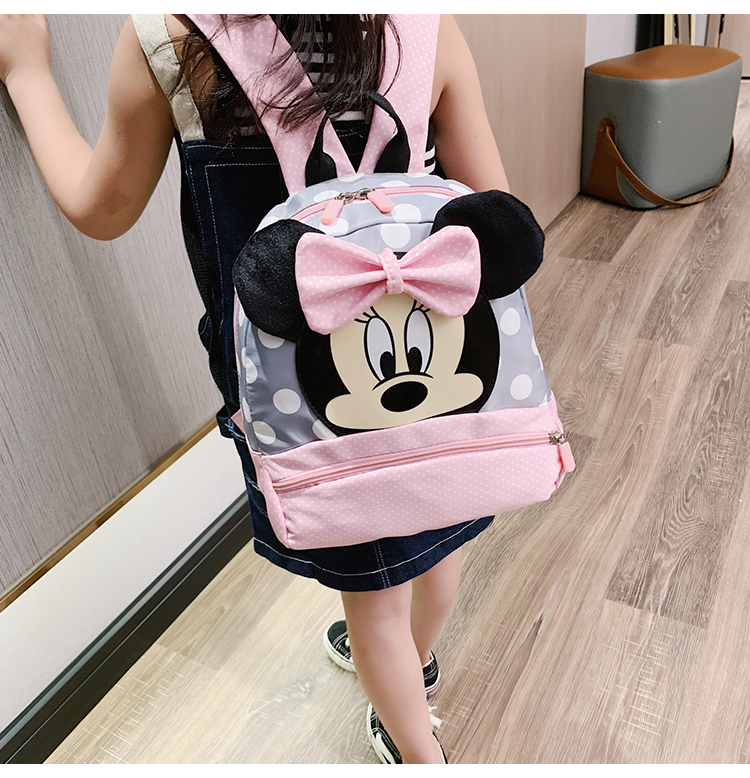 Phiên bản tiếng Hàn của ba lô bé mẫu giáo lớp nhỏ bé gái thời trang dễ thương Túi bé gái du lịch ba lô trẻ em thủy triều - Túi bé / Ba lô / Hành lý cặp đi học trẻ em