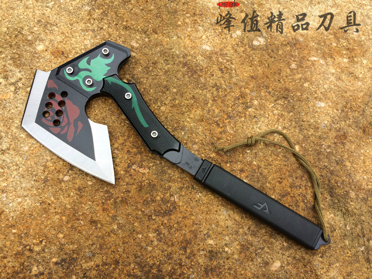 CF Ấn Độ Tomahawk dùng dao tự vệ chặt chém gỗ xương đa năng vượt qua rìu lửa - Công cụ Knift / công cụ đa mục đích dao găm