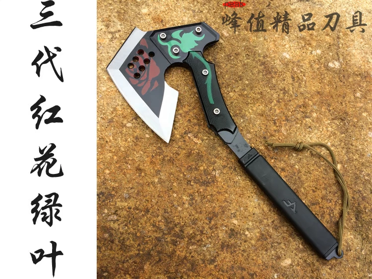 CF Ấn Độ Tomahawk dùng dao tự vệ chặt chém gỗ xương đa năng vượt qua rìu lửa - Công cụ Knift / công cụ đa mục đích kìm mở phe đa năng
