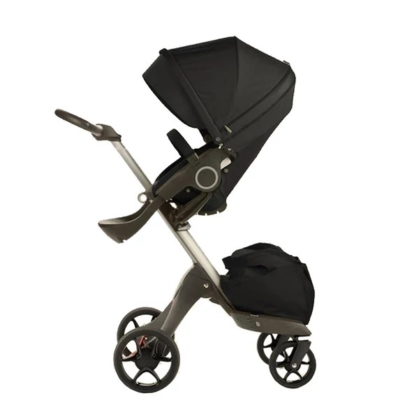 stokke stroller folded