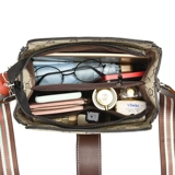 Вместительная и большая сумка через плечо, модная сумка на одно плечо, из натуральной кожи