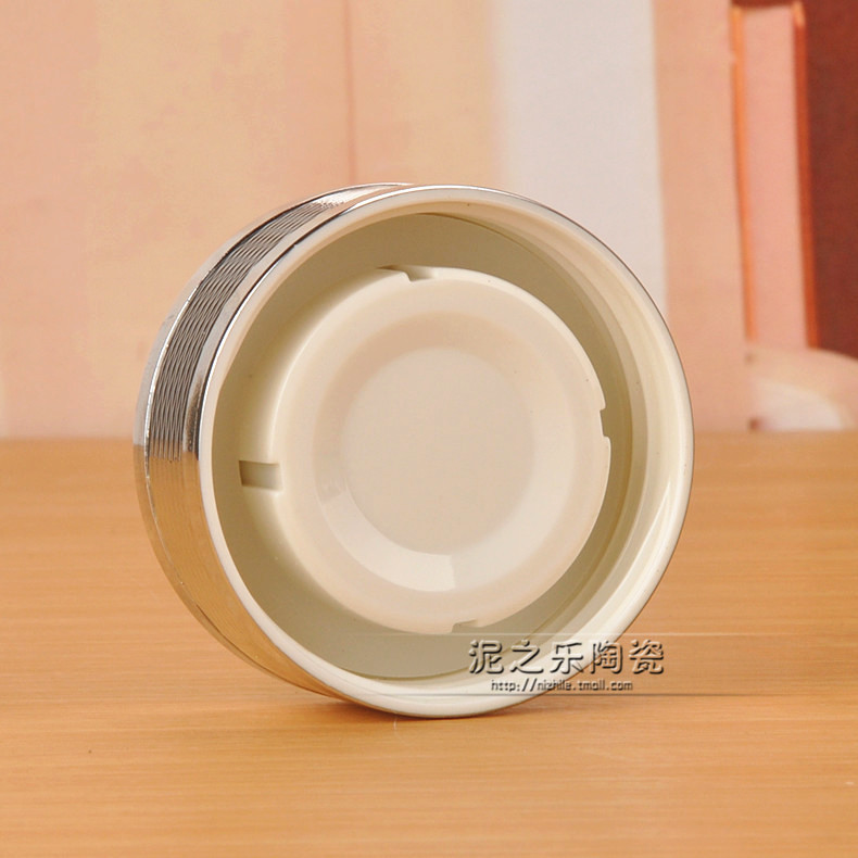 Jingdezhen ceramic double color glass cups with cover seal leakage prevention of office cup gift giving