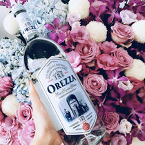 OREZZA French natural bubble mineral water Michelin restaurant water 330ml500ml glass bottle