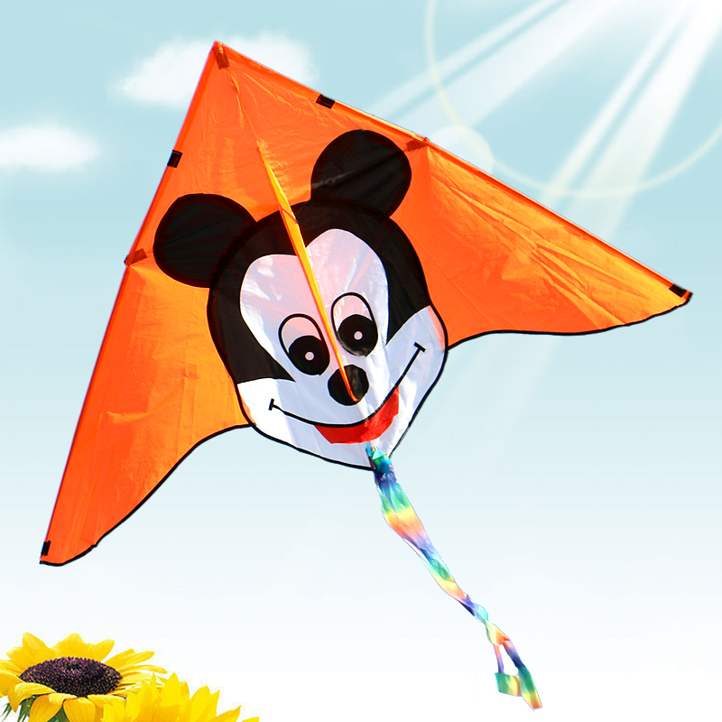 Weifang Kite Hengjiang Children Cartoon Cartoon Cartoon Don Old Duck Mickey Mouse Small Kid Cartoon Breeze easy to fly