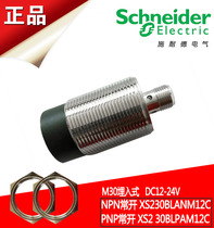Schneider M30 connector close to switch XS230BLPAM12C PNP often open XS230BLNAM12 often open
