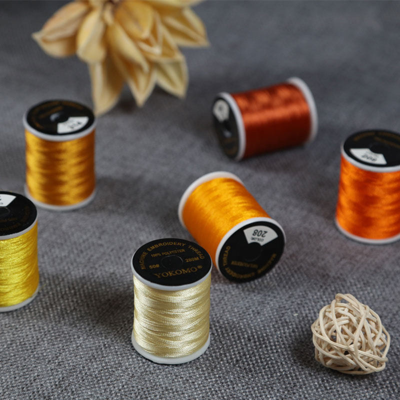 40 Color Optional Embroidered Wire Home Computer Embroidery Machine Polyester Fiber Embroidered Thread Embroiderer Line Baby Embroidered Thread