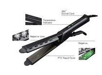 Corn clip steam straightener spray hairdressing hair straightening splint does not hurt hair negative ion curling iron straightening Rod dual purpose
